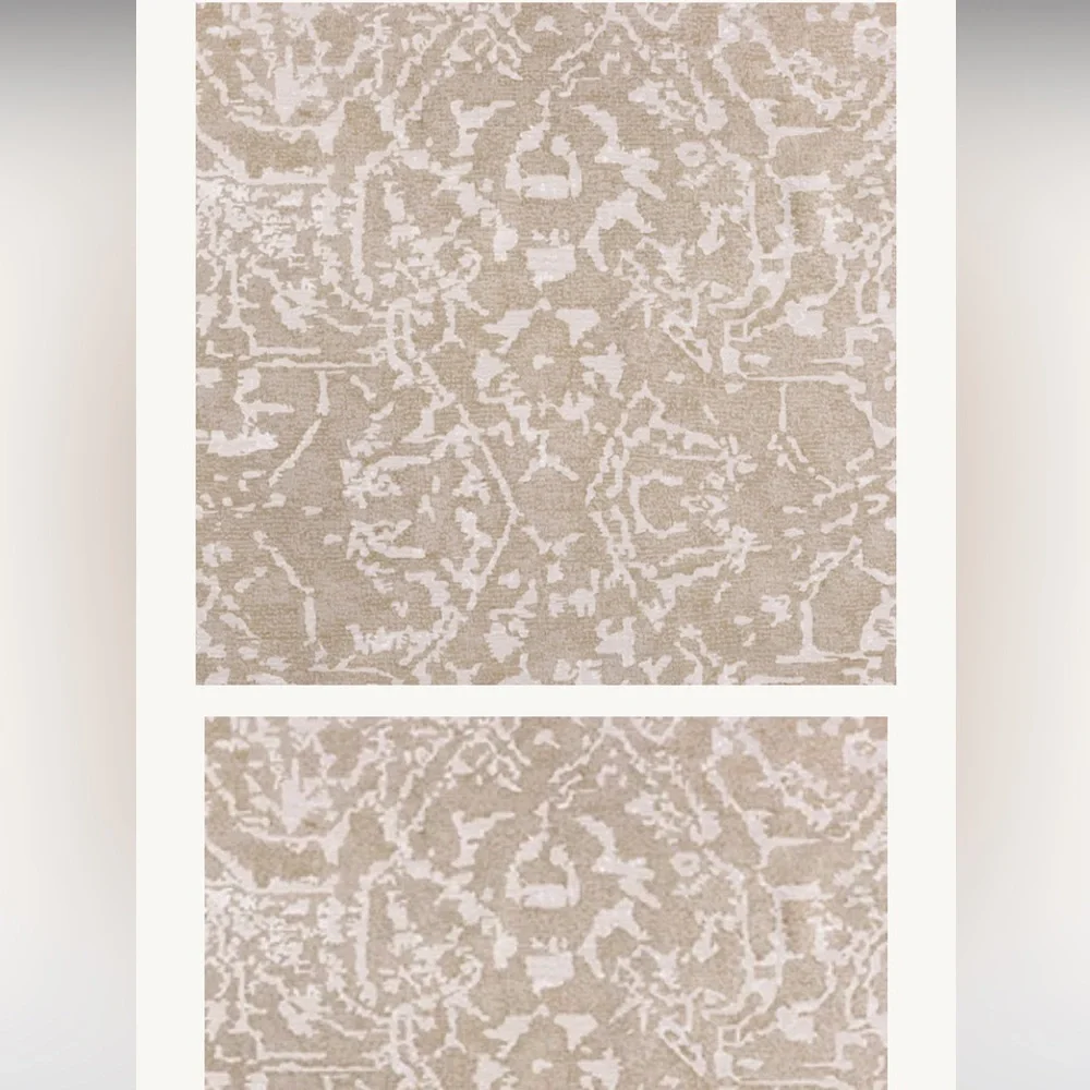 RESTORATION HARDWARE ITALIAN OUSHAK JACQUARD SATEEN BEDDING COLLECTION EURO SHAM